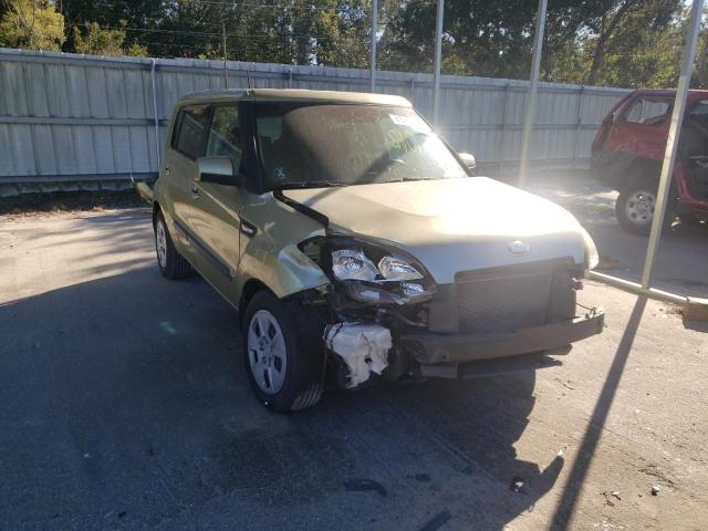 KNDJT2A52D7534096 - 2013 KIA SOUL GREEN photo 1