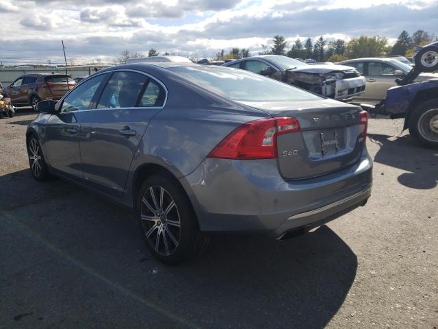 LYV612TK0GB093874 - 2016 VOLVO S60 PREMIE GRAY photo 3