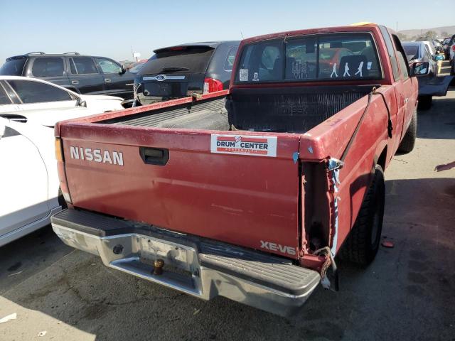 1N6HD16S6SC386184 - 1995 NISSAN PICKUP RED photo 4