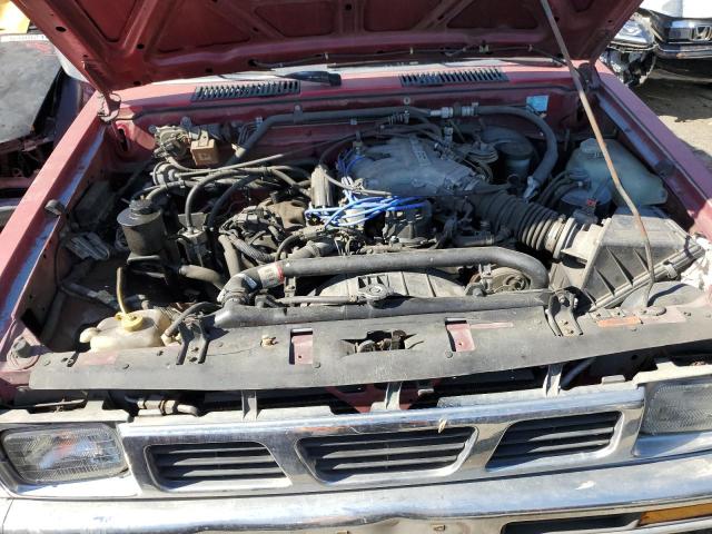 1N6HD16S6SC386184 - 1995 NISSAN PICKUP RED photo 7