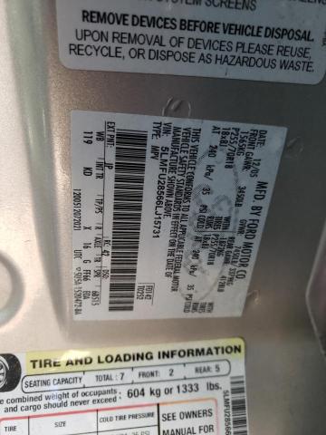 5LMFU28566LJ15731 - 2006 LINCOLN NAVIGATOR SILVER photo 10