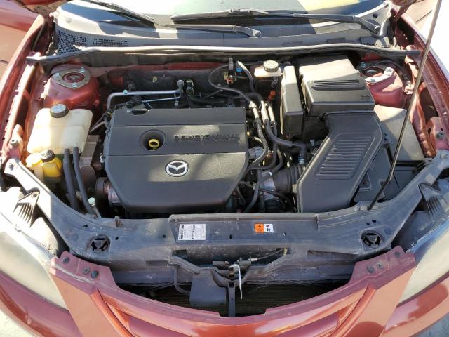 JM1BK324591211139 - 2009 MAZDA 3 S MAROON photo 7