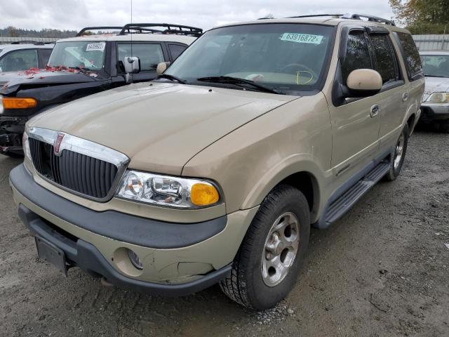 5LMPU28A1XLJ25487 - 1999 LINCOLN NAVIGATOR 金色 照片 2