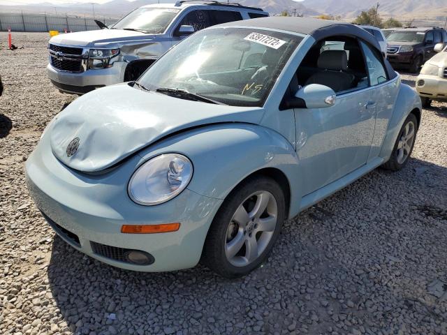 3VWSF31YX6M327540 - 2006 VOLKSWAGEN NEW BEETLE 蓝色 照片 2