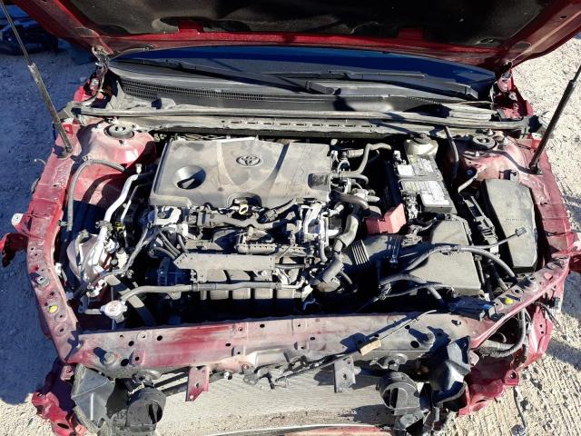 4T1B61HK9JU581099 - 2018 TOYOTA CAMRY XSE RED photo 7