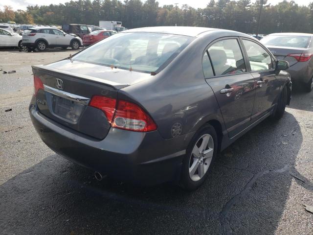 2HGFA16629H329060 - 2009 HONDA CIVIC LX-S Сұр фото 4