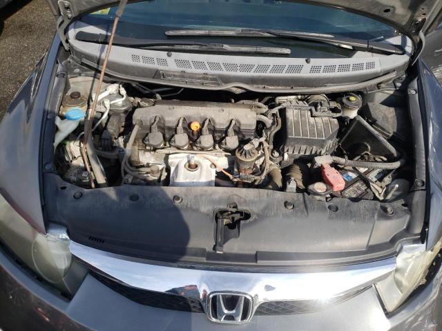 2HGFA16629H329060 - 2009 HONDA CIVIC LX-S Сұр фото 7