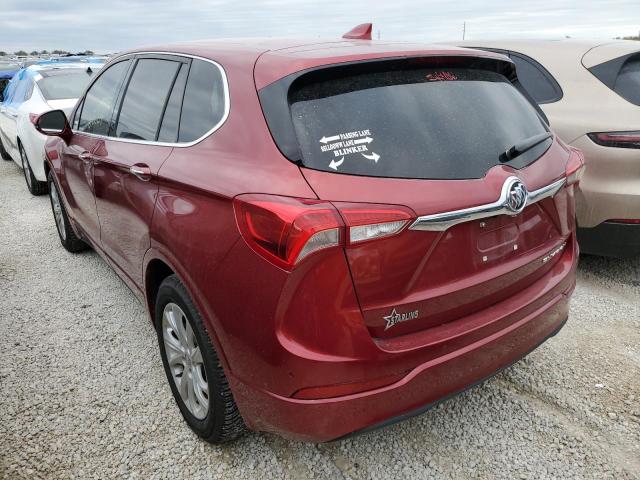 LRBFXBSA6KD010503 - 2019 BUICK ENVISION P BURGUNDY photo 3