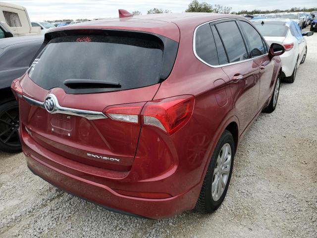 LRBFXBSA6KD010503 - 2019 BUICK ENVISION P BURGUNDY photo 4