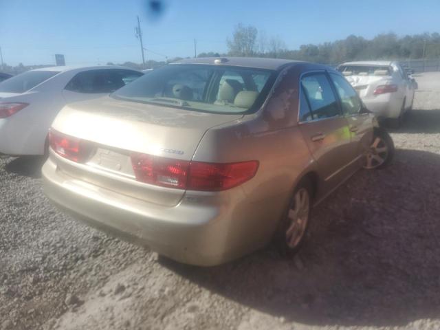 1HGCM66575A012463 - 2005 HONDA ACCORD BEIGE photo 4