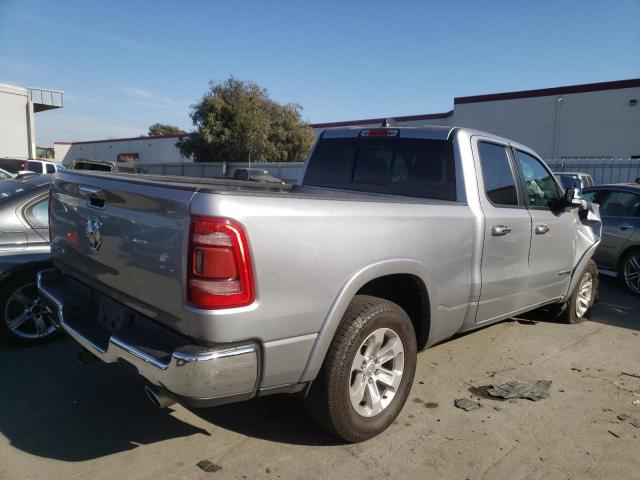 1C6RREDT2LN306095 - 2020 RAM 1500 LARAM GRAY photo 4