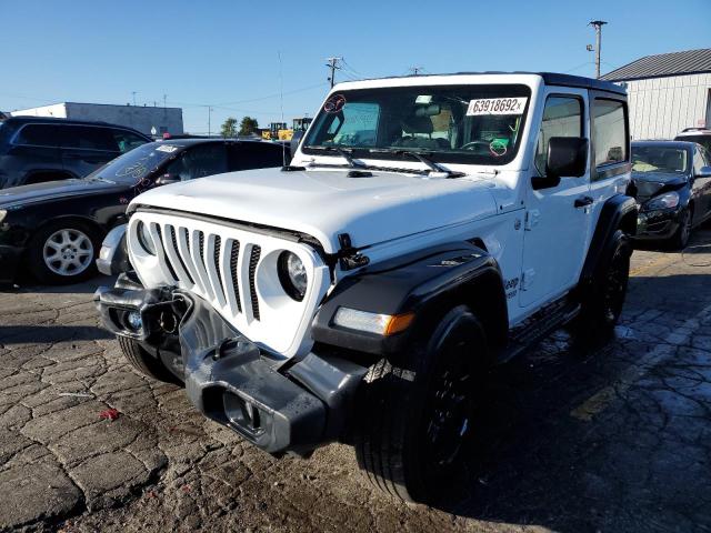 1C4GJXAG3KW685546 - 2019 JEEP WRANGLER S WHITE photo 2