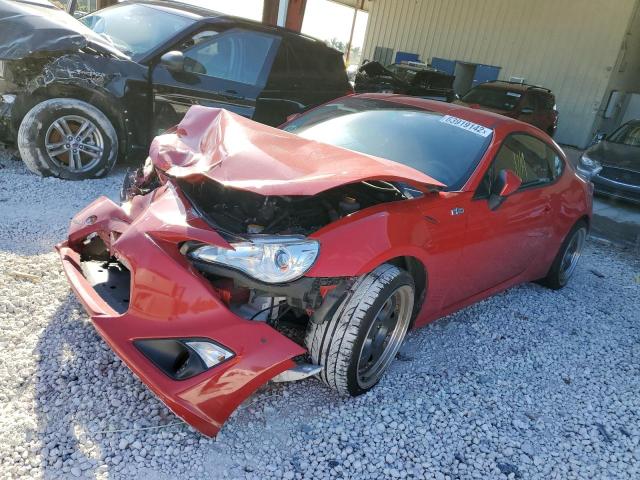 JF1ZNAA14F8703218 - 2015 TOYOTA SCION FR-S RED photo 2