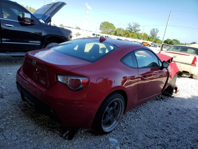 JF1ZNAA14F8703218 - 2015 TOYOTA SCION FR-S RED photo 4