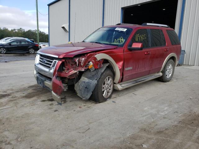 1FMEU64E96UA60181 - 2006 FORD EXPLORER E MAROON photo 2