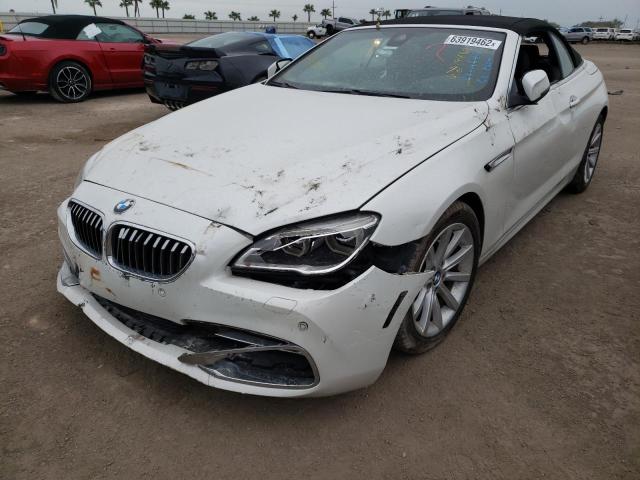 WBA6F1C5XJGT83845 - 2018 BMW 640 I WHITE photo 2