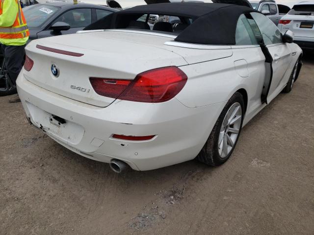 WBA6F1C5XJGT83845 - 2018 BMW 640 I WHITE photo 4