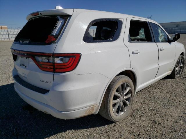 1C4RDHDG5FC737400 - 2015 DODGE DURANGO LI WHITE photo 4