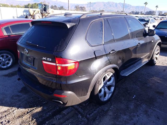 5UXFE835X7LZ45157 - 2007 BMW X5 4.8I BLACK photo 4