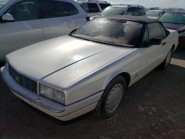 1G6VS3381LU125866 - 1990 CADILLAC ALLANTE WHITE photo 2