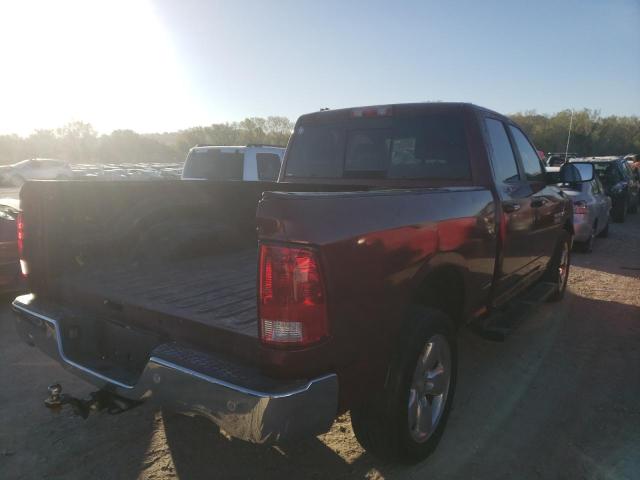 1C6RR7GT2HS644810 - 2017 RAM 1500 SLT BURGUNDY photo 4