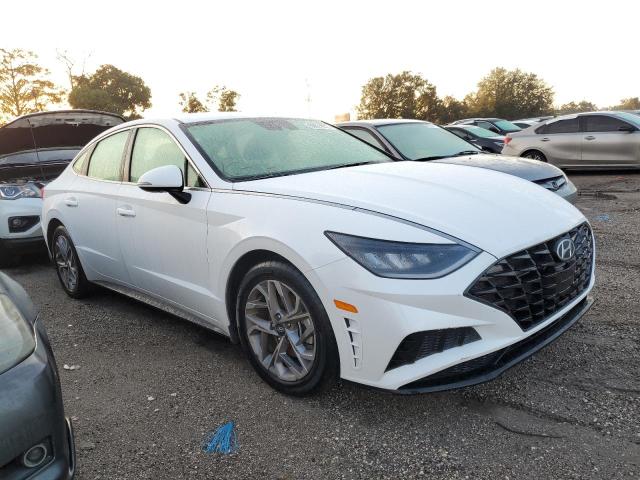 5NPEL4JA6MH104111 - 2021 HYUNDAI SONATA SEL WHITE photo 1