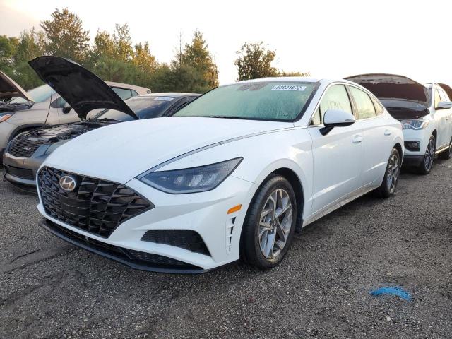 5NPEL4JA6MH104111 - 2021 HYUNDAI SONATA SEL WHITE photo 2