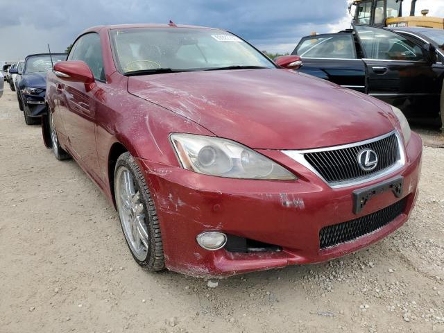 JTHFF2C25A2506722 - 2010 LEXUS IS 250 BURGUNDY photo 1