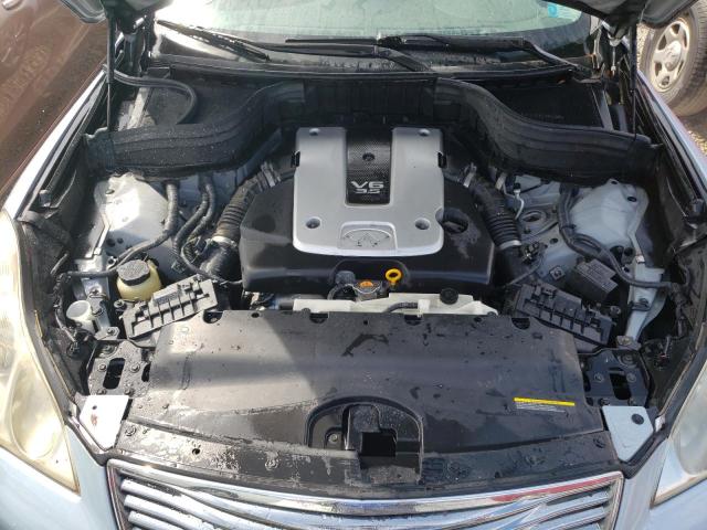 JN1AJ0HP2BM800994 - 2011 INFINITI EX35 BASE BLUE photo 7