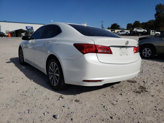 19UUB1F52JA000826 - 2018 ACURA TLX TECH WHITE photo 3