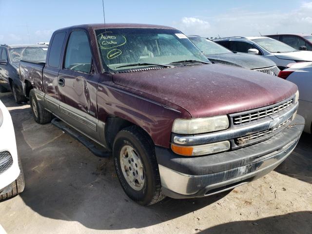 2GCEC19T511248525 - 2001 CHEVROLET 1500 SILVE BURGUNDY photo 1