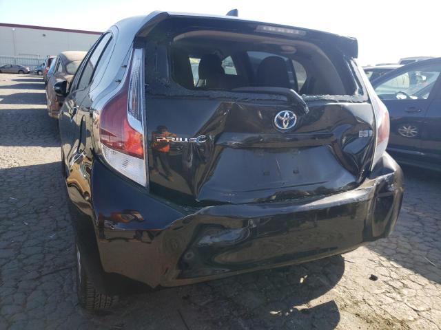 JTDKDTB3XF1584982 - 2015 TOYOTA PRIUS C BLACK photo 9