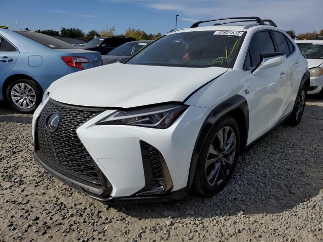 JTHY3JBHXK2004033 - 2019 LEXUS UX 200 WHITE photo 2