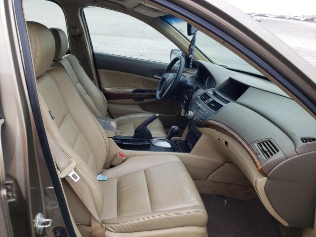 1HGCP36848A038152 - 2008 HONDA ACCORD EXL BEIGE photo 5