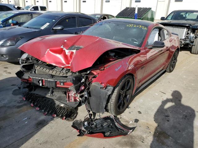 1FA6P8CF2L5126717 - 2020 FORD MUSTANG GT RED photo 2