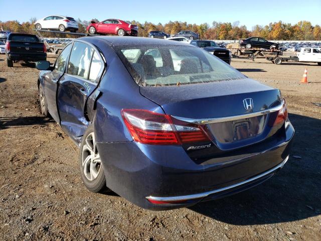 1HGCR2F36HA209914 - 2017 HONDA ACCORD BLUE photo 3