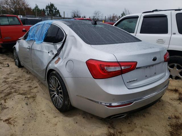 KNALN4D73G5211684 - 2016 KIA CADENZA LU SILVER photo 3