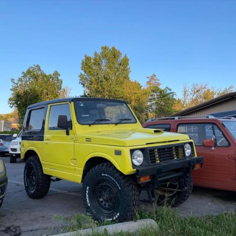 JA11130750 - 1991 SUZUKI JIMNY YELLOW photo 1