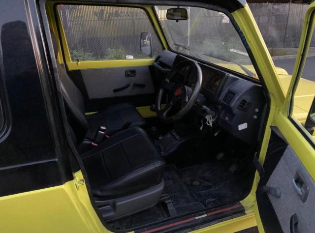 JA11130750 - 1991 SUZUKI JIMNY YELLOW photo 5