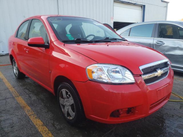 KL1TD56E39B601767 - 2009 CHEVROLET AVEO LS 红色 照片 1