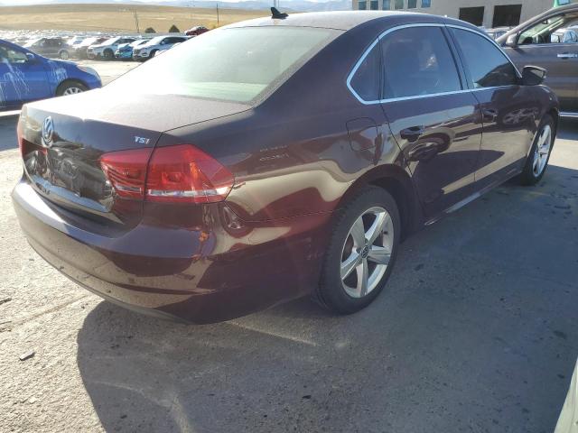 1VWAS7A39EC024106 - 2014 VOLKSWAGEN PASSAT S BURGUNDY photo 4