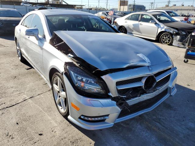 WDDLJ7DB7EA125664 - 2014 MERCEDES-BENZ CLS 550 SILVER photo 1