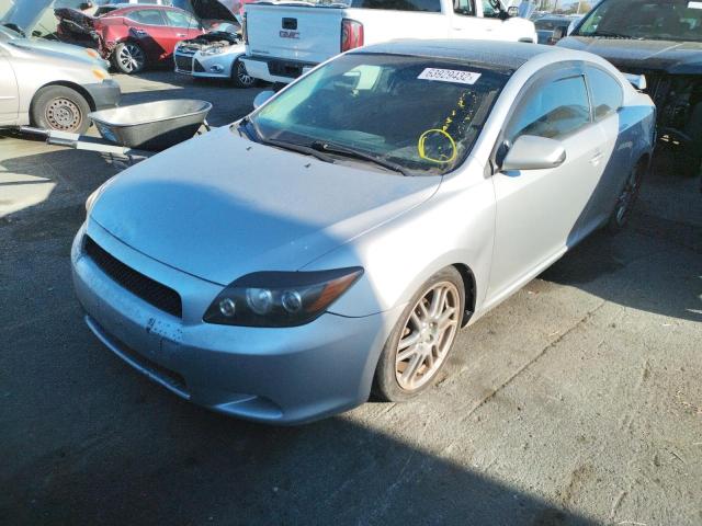 JTKDE167490299978 - 2009 TOYOTA SCION TC SILVER photo 2