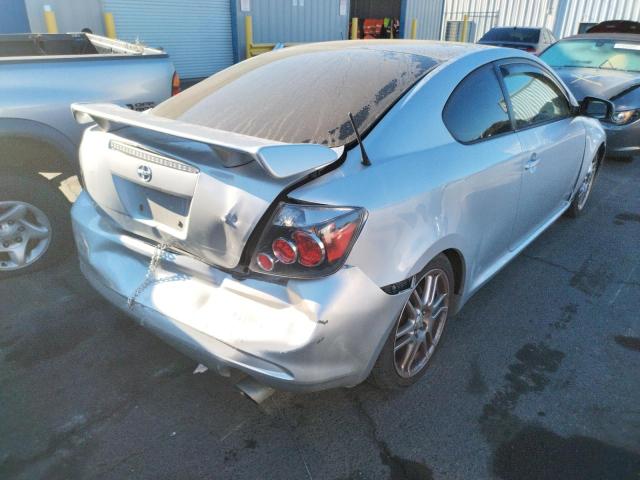JTKDE167490299978 - 2009 TOYOTA SCION TC SILVER photo 4