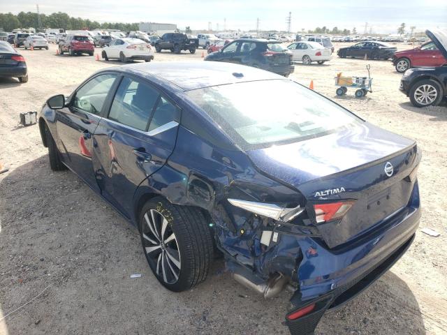 1N4BL4CV2NN301643 - 2022 NISSAN ALTIMA SR BLUE photo 3