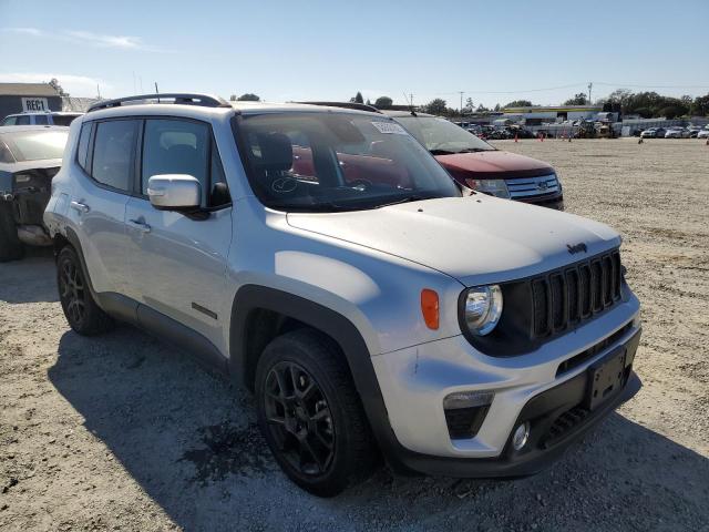 ZACNJABB9KPK19203 - 2019 JEEP RENEGADE L SILVER photo 1