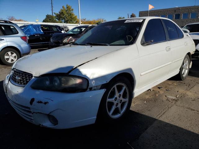 3N1BB51D6YL105161 - 2000 NISSAN SENTRA SE WHITE photo 2