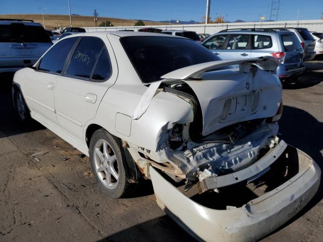 3N1BB51D6YL105161 - 2000 NISSAN SENTRA SE WHITE photo 3