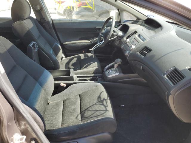 2HGFA1F6XAH024135 - 2010 HONDA CIVIC LX-S بني صورة 5