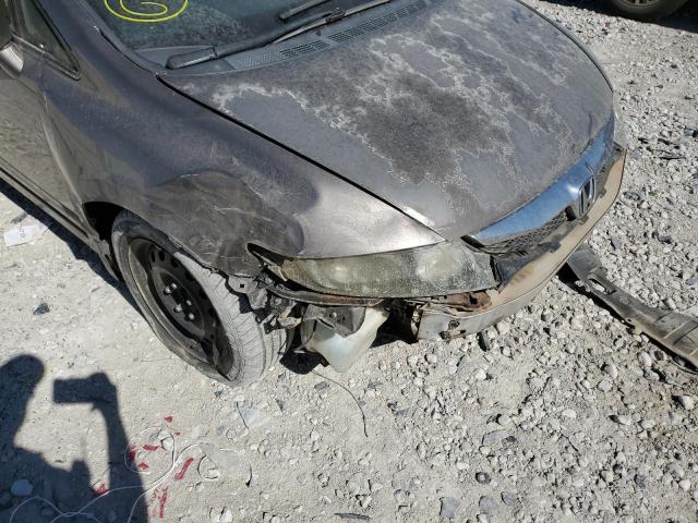 2HGFA1F6XAH024135 - 2010 HONDA CIVIC LX-S بني صورة 9